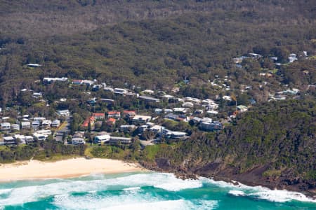 Aerial Image of BOOMERANG BEACH