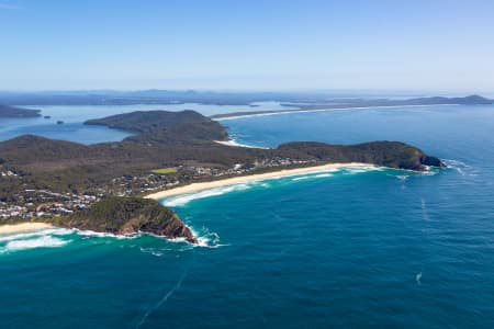 Aerial Image of BOOMERANG BEACH