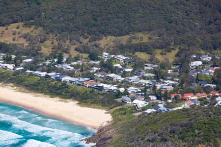 Aerial Image of BLUEYS BEACH
