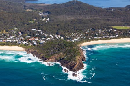 Aerial Image of BOOMERANG BEACH