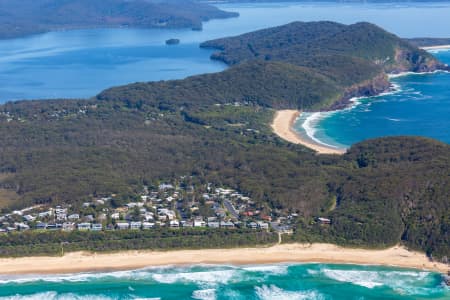 Aerial Image of BOOMERANG BEACH