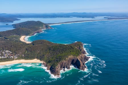 Aerial Image of BOOMERANG BEACH