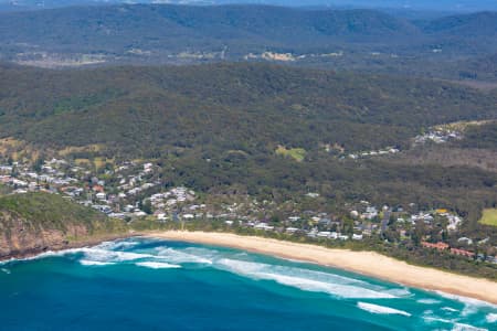 Aerial Image of BOOMERANG BEACH