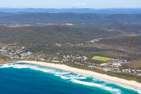 Aerial Image of BOOMERANG BEACH