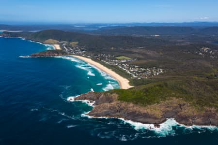 Aerial Image of BOOMERANG BEACH