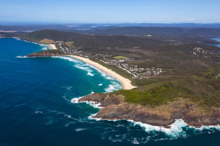 Aerial Image of BOOMERANG BEACH