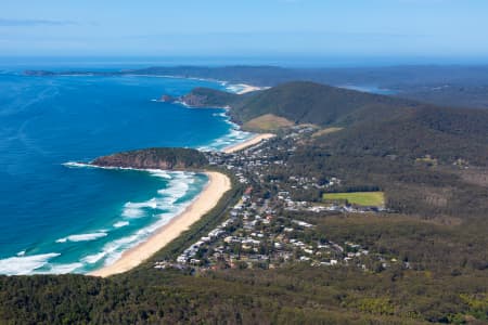 Aerial Image of BOOMERANG BEACH
