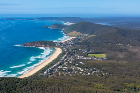 Aerial Image of BOOMERANG BEACH