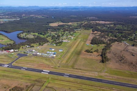 Aerial Image of TAREE AIRPORT, CUNDLETOWN