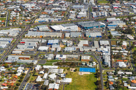 Aerial Image of EAST BUNBURY
