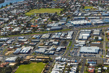 Aerial Image of EAST BUNBURY