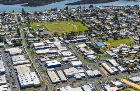Aerial Image of EAST BUNBURY
