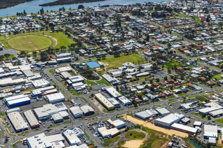 Aerial Image of EAST BUNBURY