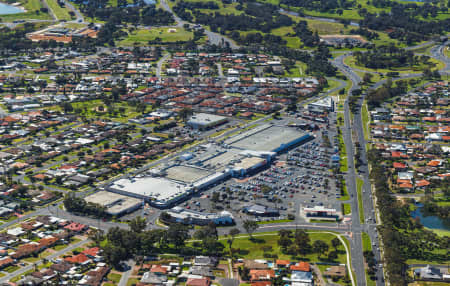 Aerial Image of EAST BUNBURY