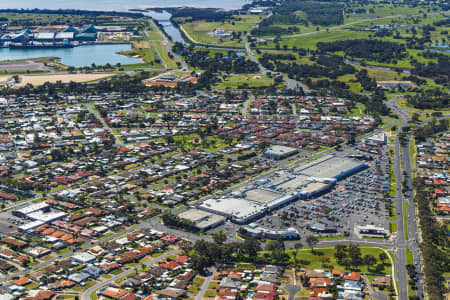 Aerial Image of EAST BUNBURY