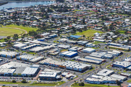 Aerial Image of EAST BUNBURY
