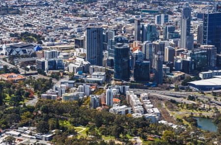 Aerial Image of WEST PERTH