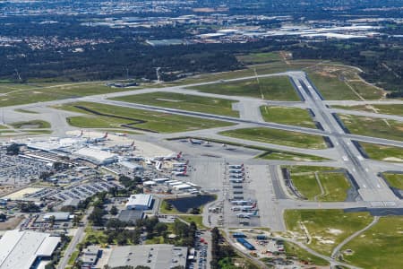 Aerial Image of PERTH AIRPORT