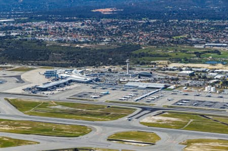 Aerial Image of Perth Airport