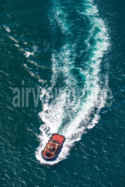 Aerial Image of Fremantle Port Boat