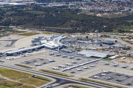 Aerial Image of PERTH AIRPORT