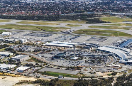 Aerial Image of PERTH AIRPORT