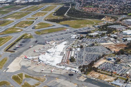 Aerial Image of PERTH AIRPORT