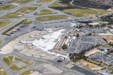 Aerial Image of PERTH AIRPORT