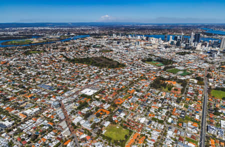 Aerial Image of NORTH PERTH