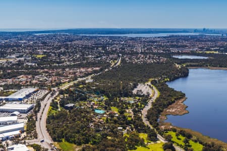 Aerial Image of BIBRA LAKE