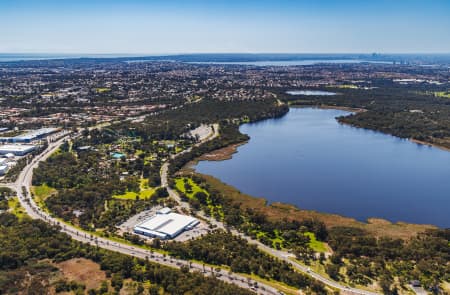 Aerial Image of BIBRA LAKE