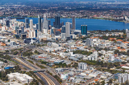 Aerial Image of WEST PERTH