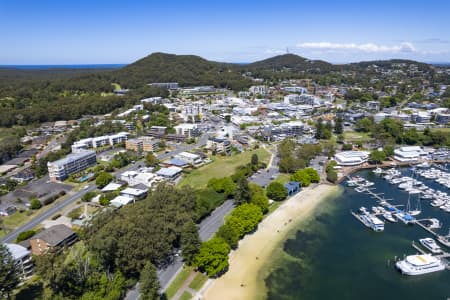 Aerial Image of NELSON BAY