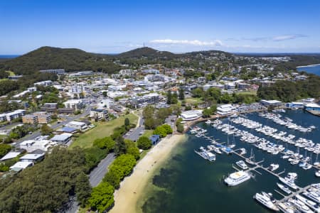 Aerial Image of NELSON BAY