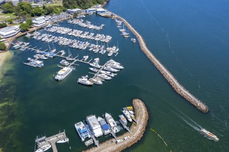 Aerial Image of NELSON BAY