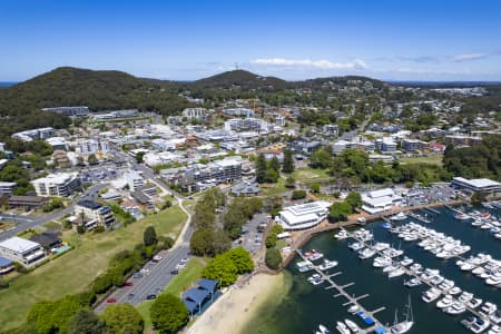 Aerial Image of NELSON BAY
