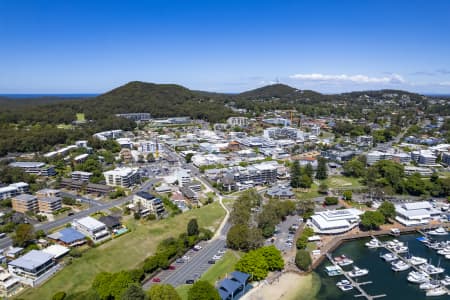 Aerial Image of NELSON BAY