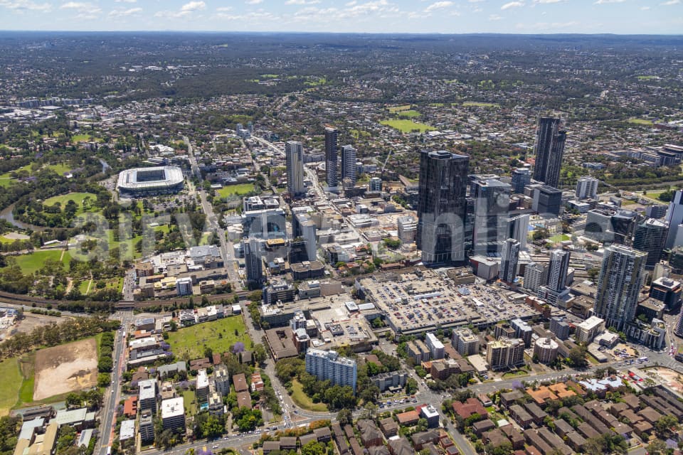 Aerial Image of Parramatta