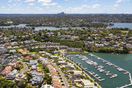 Aerial Image of HUNTERS HILL