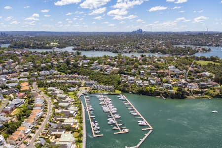 Aerial Image of HUNTERS HILL