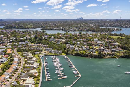 Aerial Image of HUNTERS HILL