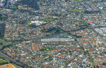 Aerial Image of EAST BUNBURY