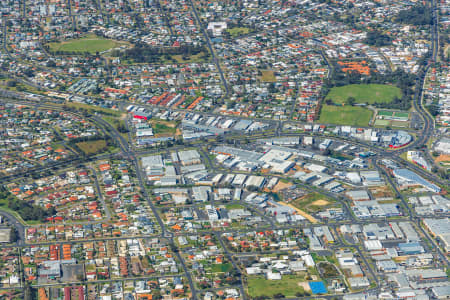 Aerial Image of EAST BUNBURY