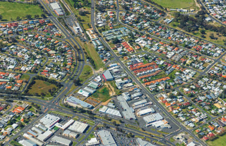 Aerial Image of EAST BUNBURY