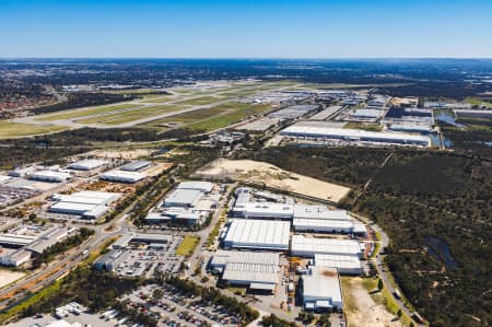 Aerial Image of PERTH AIRPORT