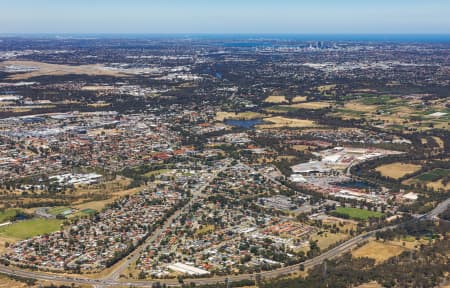 Aerial Image of MIDDLE SWAN