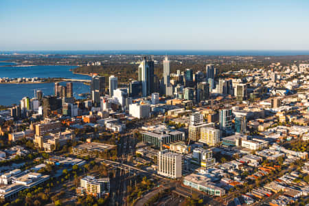 Aerial Image of PERTH SUNRISE