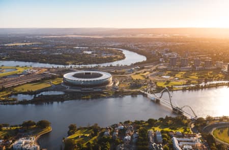 Aerial Image of PERTH STADIUM