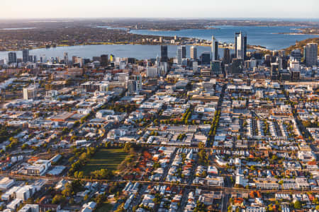 Aerial Image of PERTH SUNRISE