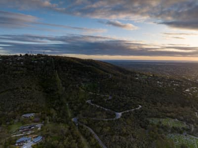 Aerial Image of ARTHURS SEAT